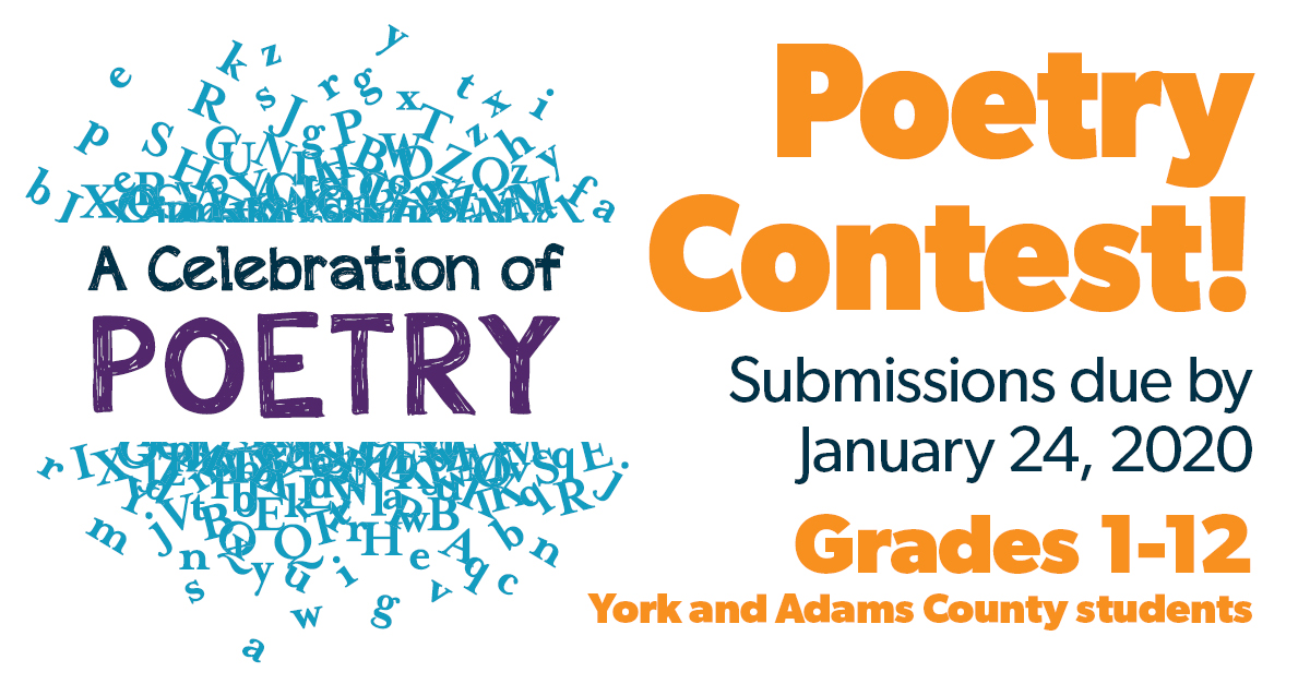 A Celebration of Poetry Contest, grades 1 12 York County Libraries