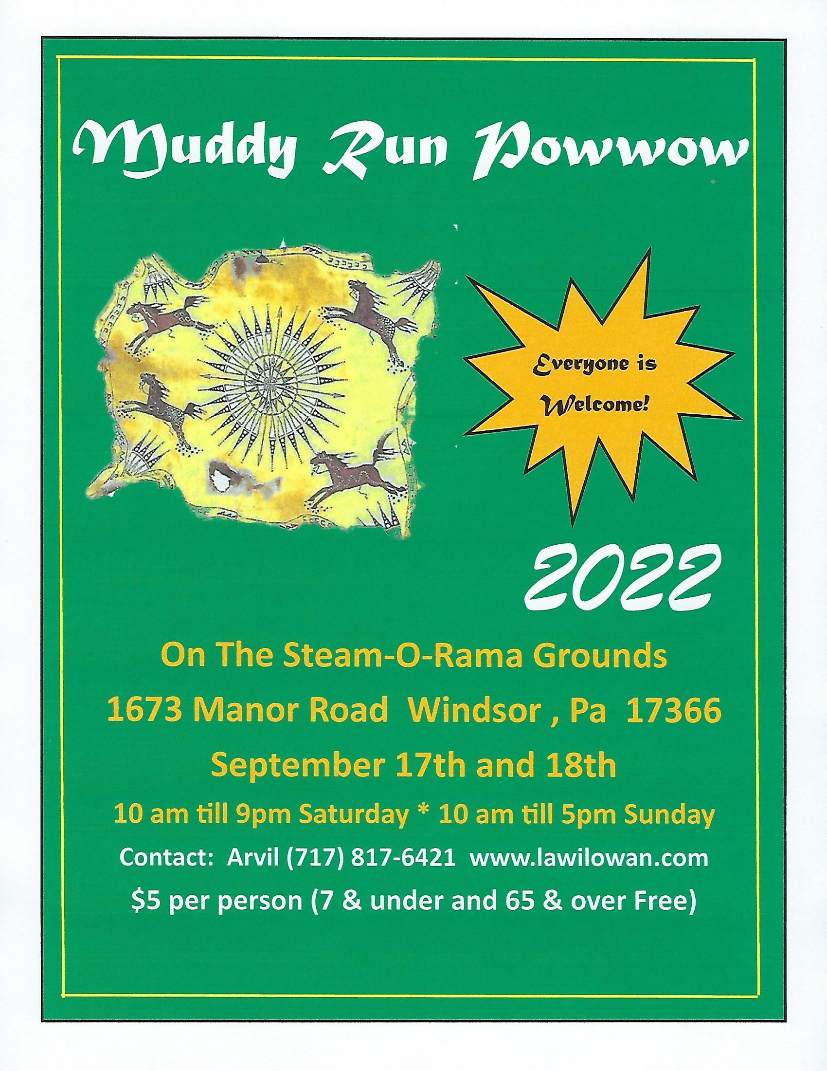 Muddy Run Powwow, Lawilowan American Indian Festival Inc. at SteamO